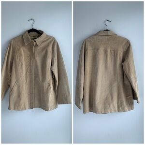 A.M.I. Genuine leather shaket , jacket, zipper closure, men’s size L, Unisex